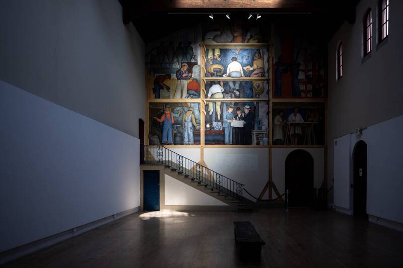 The Diego Rivera Gallery at the San Francisco Art Institute, 2023
